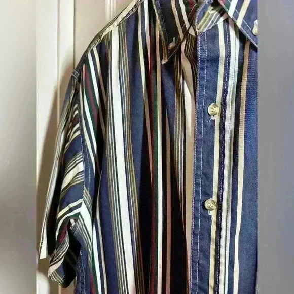 Pine Grove Vintage Retro Cotton Men’s Shirt Size Large - Picture 2 of 10